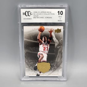 2009-10 Upper Deck MJ Legacy Collection GOLD #69 BCCG 10 HOF