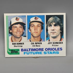 1982 Topps Cal Ripken Jr. #21 Rookie HOF Sharp - Nice Centering