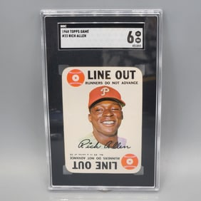 1968 Topps Game Rich Allen #23 SGC 6 HOF