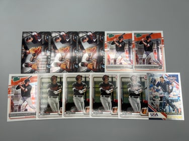 Lot of (11) Adley Rutschman Baseball RC/Prospect Cards
