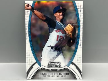2011 Bowman Sterling Prospects Francisco Lindor Refractor RC/Prospect #/199