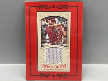 2016 Topps Gypsy Queen Paul Goldschmidt Game Used Framed Relic