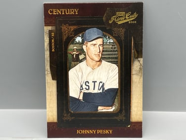2008 Playoff Prime Cuts Johnny Pesky Century #5/5