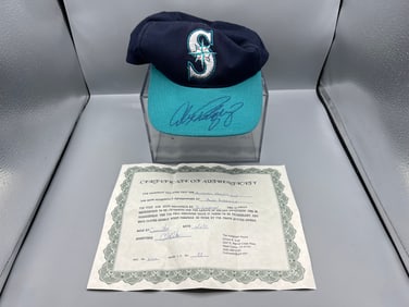 Alex Rodriguez Seattle Mariners Baseball Autographed Hat W/ COA & Case