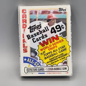1984 Topps Baseball Cello Pack