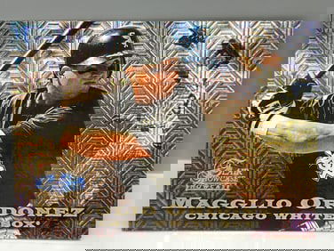 1998 Flair Showcase Magglio Ordonez Row 0 RC #/500