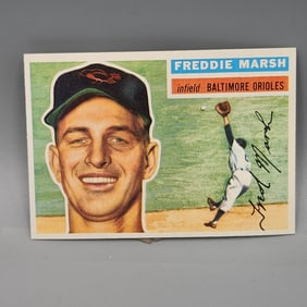 1956 Topps Freddie Marsh #23 Sharp