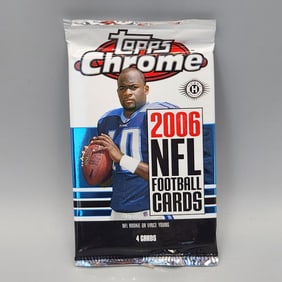 2006 Topps Chrome Football Hobby Pack