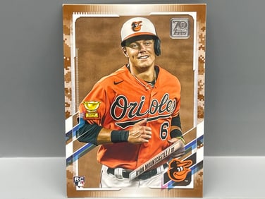 2021 Topps Ryan Mountcastle Memorial Day Camo RC #/25