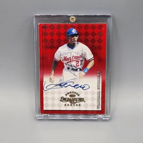 1998 Donruss Signature Series Vladimir Guerrero Autographed - HOF