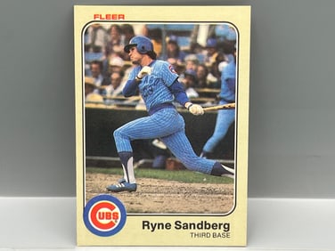 1983 Fleer Ryne Sandberg RC #507