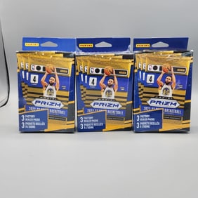 (3) 2022-23 Panini Prizm Basketball Hanger Boxes