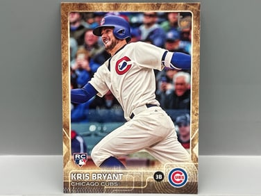 2015 Topps Update Kris Bryant Throwback Uniform RC #616
