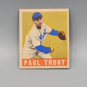 1948 Leaf Paul Trout #10