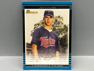 2002 Bowman Gold Joe Mauer RC #379