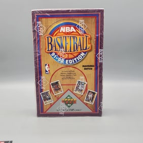 1991-92 Upper Deck Basketball Wax Box