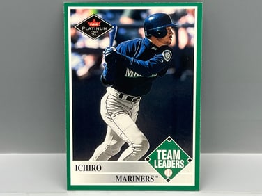 2001 Fleer Platinum Ichiro Suzuki Team Leaders RC #436