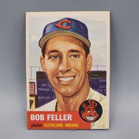 1953 Topps Bob Feller #54 HOF