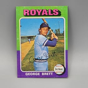 1975 Topps George Brett #228 Rookie HOF