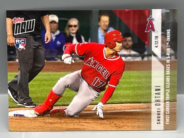 2018 Topps Now Shohei Ohtani RC #72
