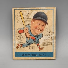1938 Goudey Heads Up Jimmy Foxx #273 HOF