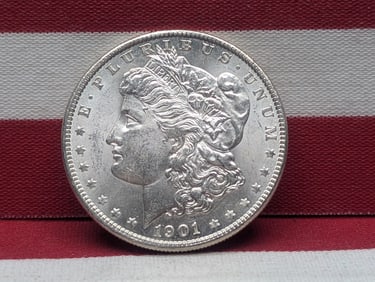 1901-O Morgan Silver Dollar **GEM BU**