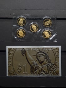 Presidential Dollar Collection in Gem Proof Condition
