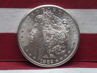 1882-S Morgan Silver Dollar **GEM BU**