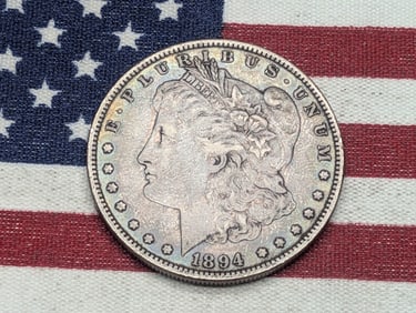 1894-P Morgan Silver Dollar **XF - RARE KEY DATE!!**