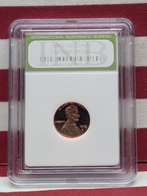 1976-S Lincoln Memorial Cent - Slabbed INB. GEM PROOF DCAM