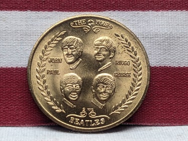 The Four Beatles - John, Paul, George & Ringo - Visit to the U.S. Commemorating the 1964 Beatles