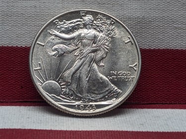 1943 Walking Liberty Half Dollar