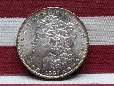 1884-O Morgan Silver Dollar