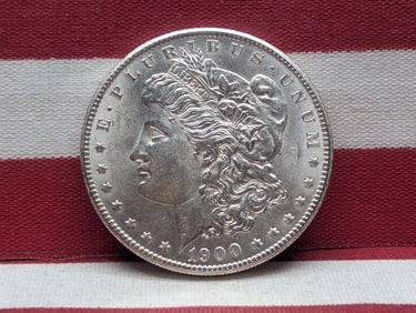 1900 Morgan Silver Dollar **GEM BU**