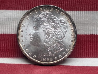 1885 Morgan Silver Dollar