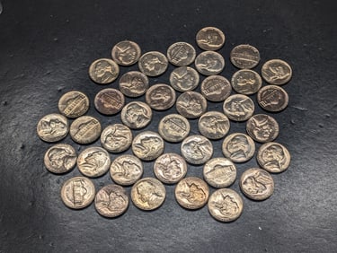 (40) 1955 Proofs Jefferson Nickels