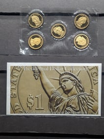 Presidential Dollar Collection in Gem Proof Condition