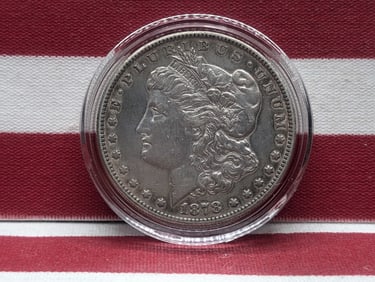 1878-S Morgan Dollar. Higher grade.