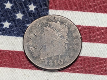 **AVERAGE CIRC** 1810 Classic Head Large Cent