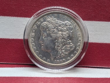 1889-O Morgan Dollar. Light wear.