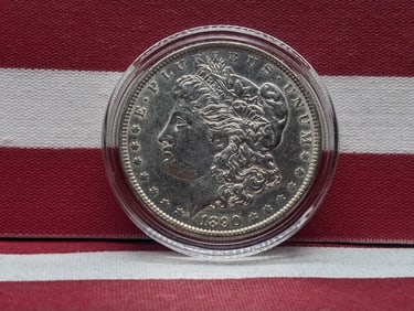 1890 Morgan Dollar. High grade.