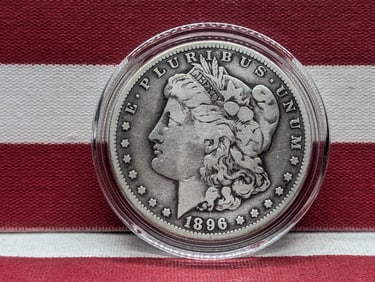 1896-S Morgan Dollar. Tough semi-key date