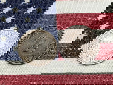 1874 German Empire 2 Pfennig & 1862 India British 1/4 Silver Rupee (2 PCS)