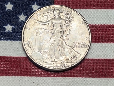 1942 Walking Liberty Half Dollar