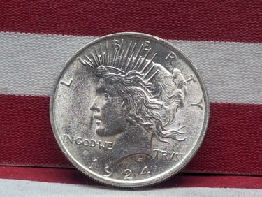 1924 Peace Dollar