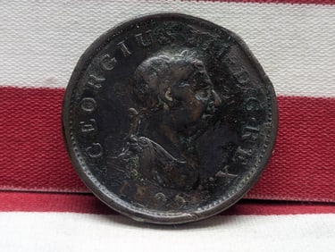 1806 England Copper Cent. Nice detail.