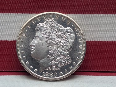 1880-CC Morgan Silver Dollar, Key Date