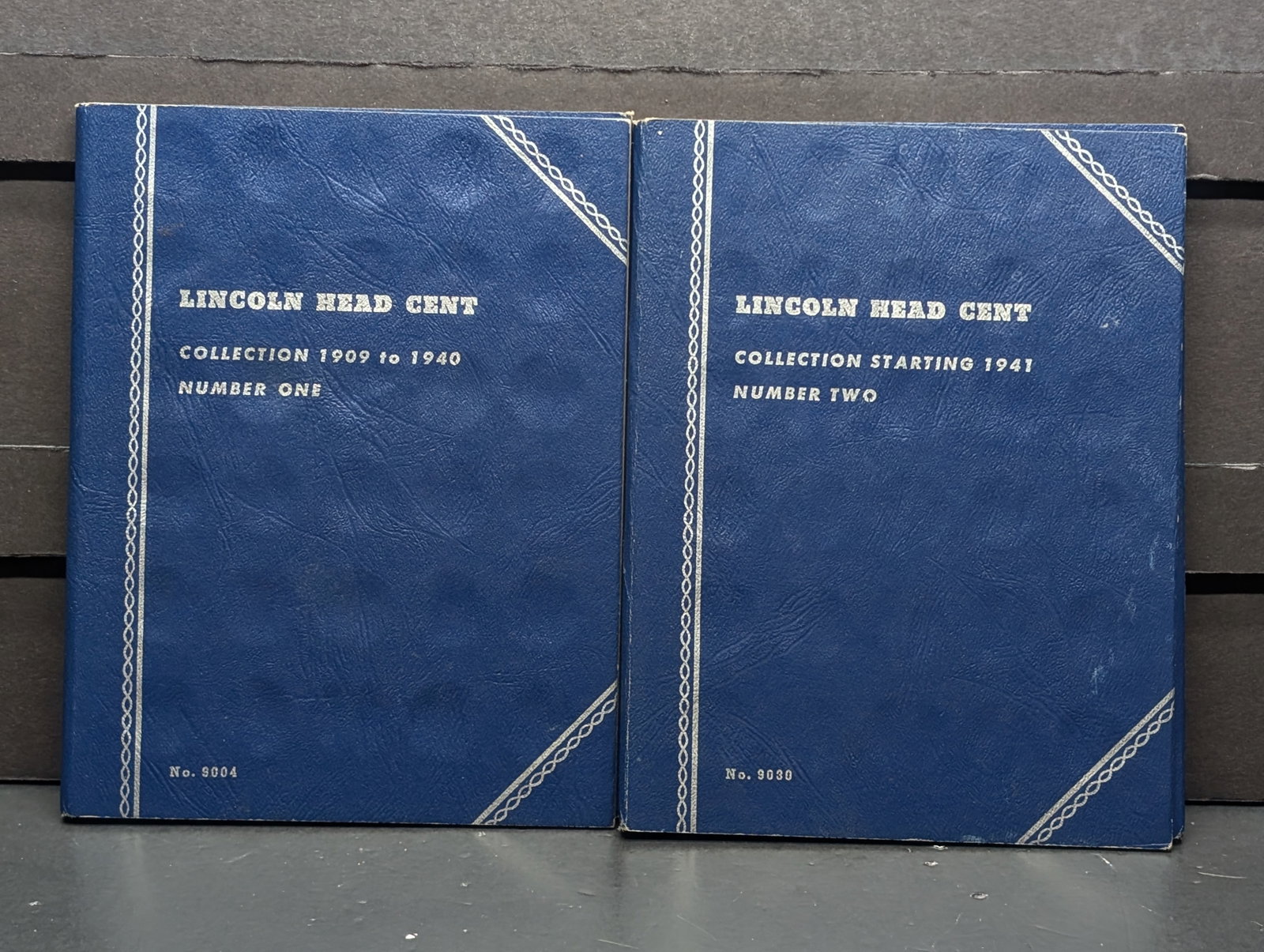Partial 1909-1972 Lincoln Cent Collection in 2 Whitman Albums: Partial 1909-1972 Lincoln Cent Collection in 2 Whitman Albums