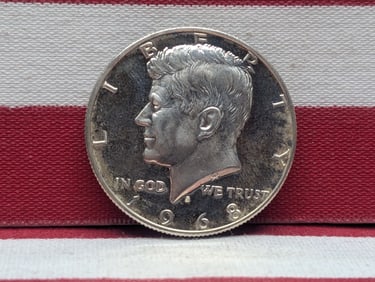 1968-S PROOF Kennedy 40% Silver Half Dollar