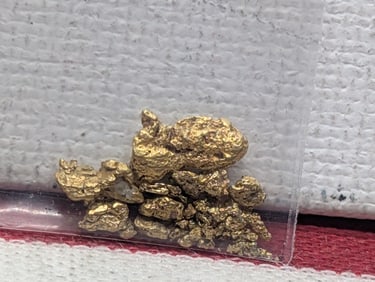 Bag of 0.72 Grams of SOLID GOLD Nuggets!!